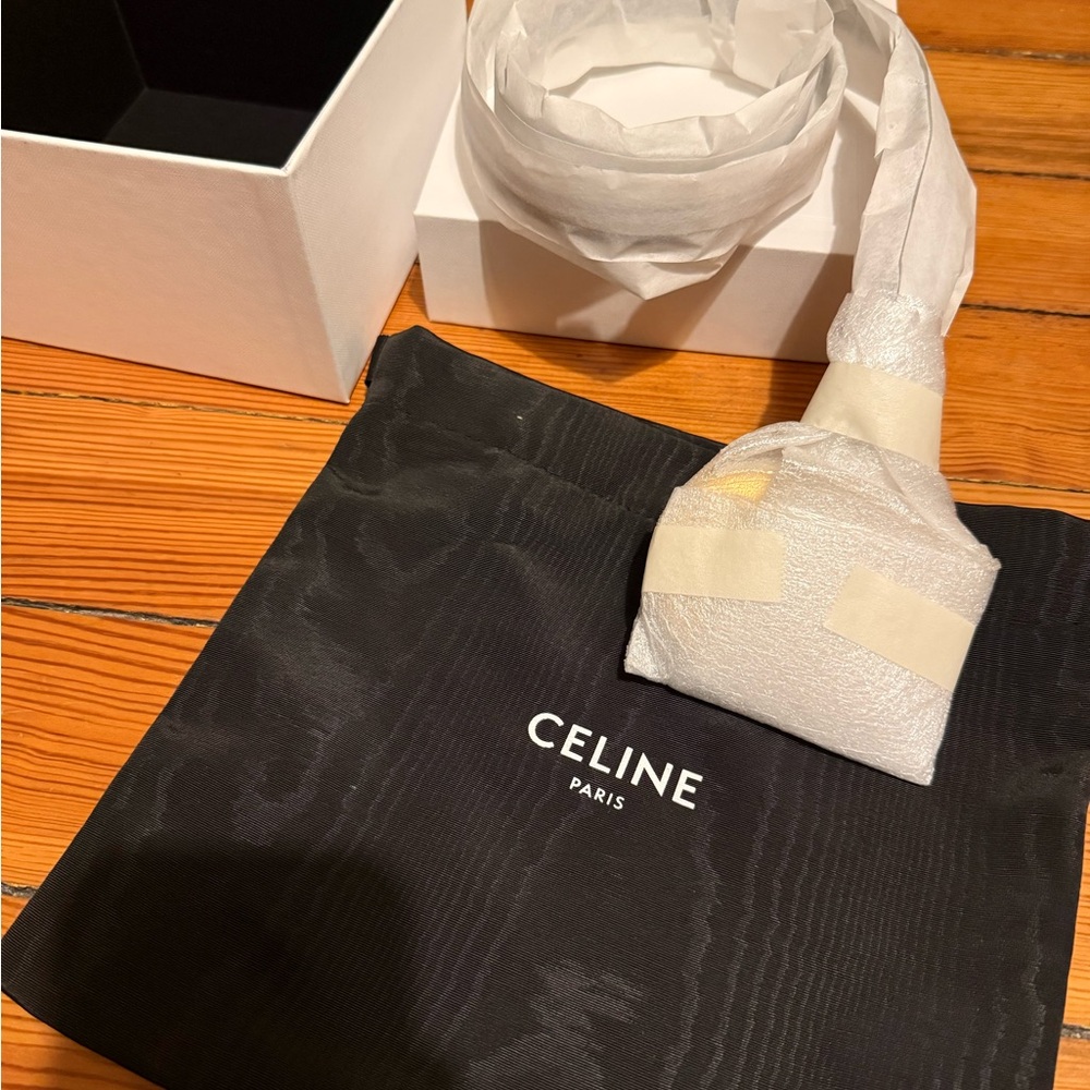 Celine Teen Belt with Gold Belt Buckle - Picture 13 of 13